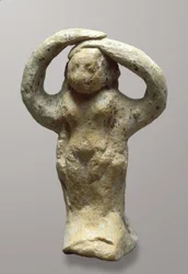 Figurilla de un doliente, de Azor, Israel