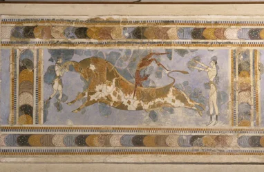 Salto de toros del Complejo del Palacio de Knossos