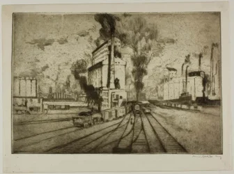 Chicago - Silos de grano, South Deering