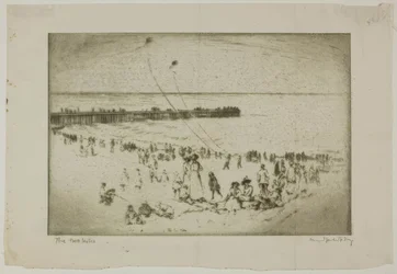 Chicago - Las dos cometas, playa de Jackson Park