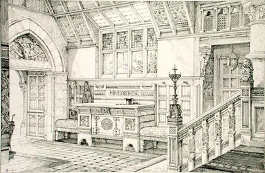 Vestíbulo, de 