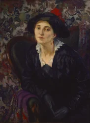 Pauline, la esposa del artista (óleo sobre lienzo)