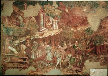 Triunfo de la Muerte, fresco. Vista de conjunto (fresco)