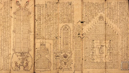 Manuscrito birmano sobre astrología