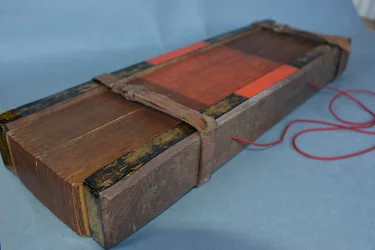 Manuscrito de Hoja de Palma Birmano