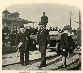 Llegada a Port Tampa, Guerra Hispanoamericana, junio 1898
