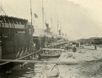 En el Muelle, 10 de junio, Guerra Hispanoamericana, 1898, 1899