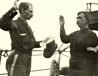 Teniente Lewis reenganchando a Thomas Dixon, Guerra Hispanoamericana, 19 de junio de 1898, 1899