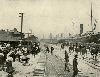 Prisioneros liberados, Guerra Hispanoamericana, junio 1898, 1899