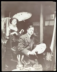 Harrison Fisher y Modelo, 1908-9