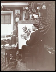 Sr. Harrison Fisher, 1905