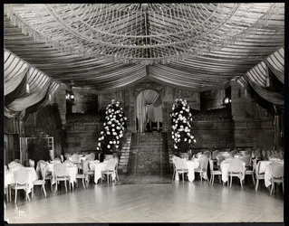 Sala de recepción en el Hotel Ritz-Carlton, 1915 o 1916