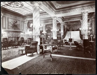 Sala de recepción en el Hotel Majestic