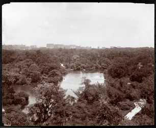 Vista de Central Park desde el Hotel Plaza, 5ª Avenida y Calle 59, Nueva York, 1907