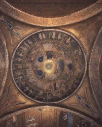 Creación en la cúpula del vestíbulo