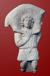 Estatua del Buen Pastor, Al-Minah