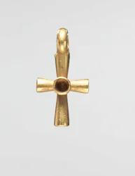 Cruz colgante, siglo VI