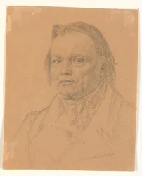 Retrato del veterinario de regimiento J.C. Freund