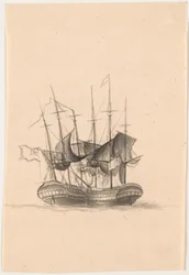 Dos barcos de guerra ingleses