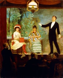 El salón de música