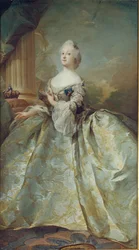 Retrato de Louise, primera reina de Federico V