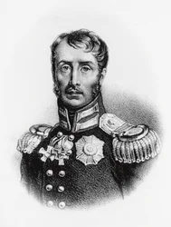 Retrato de Federico Guillermo III (1770-1840), Rey de Prusia desde 1797, grabado
