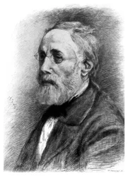 Jozef Israels, artista holandés, c1880-1882