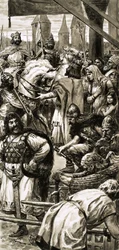 El rey Wenceslao de Bohemia firmó la paz con los germanos bajo el reinado de Enrique I.