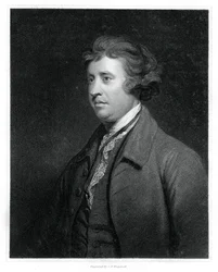 Edmund Burke, estadista anglo-irlandés, autor, orador, teórico político y filósofo, 1834