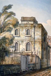 Iglesia de Todos los Santos el Grande, Upper Thames Street, Londres, 1813