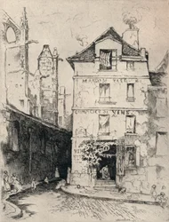 Cerca de St Etienne-du-Mont, 1915