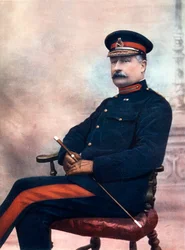 Mayor General Charles Edmond Knox, comandante de la 12ª Brigada, Sudáfrica, 1902