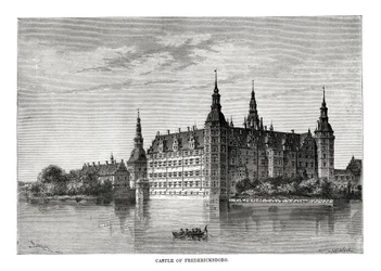 Castillo de Frederiksborg, Copenhague, Dinamarca, 1879