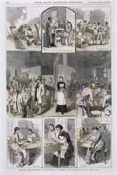 Fabricación de cigarrillos, 1883
