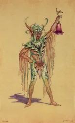 Robin Goodfellow, el Duende, diseño de vestuario para 