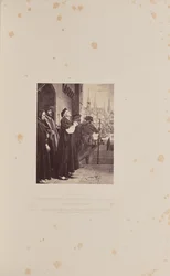 Martirio de L. Saunders, por C.W. Cope, R.A.