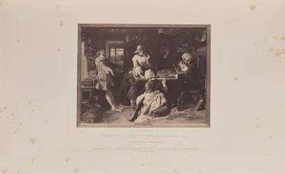 El regreso de Moisés de la Feria, por D. Maclise, R.A.