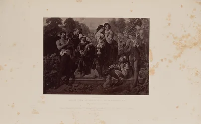 Escena de Como gustéis, de D. Maclise, R.A.