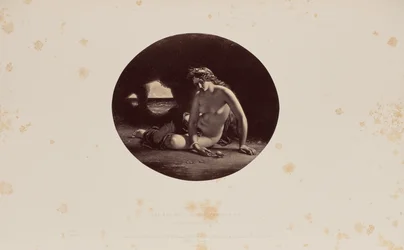 The Sea Cave, por W.E. Frost, A.R.A.