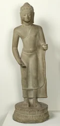 Buda de pie, de Tuol Ta Hoy, Vat Phnom, Udong