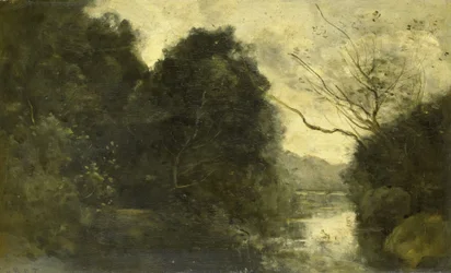 Estanque en el bosque