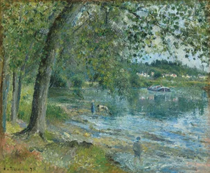 Orillas del Oise en Auvers-sur-Oise, 1878