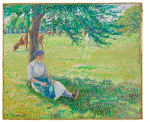 Vaquera, Eragny, 1887