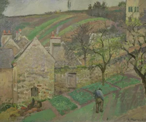 Ladera del Hermitage, Pontoise, 1873
