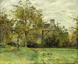 La casa de Piette en Montfoucault, 1874
