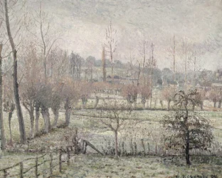 Efecto de Nieve en Eragny, 1894