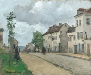 Straße en Pontoise (Rue de Gisors)