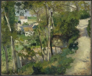 La subida, Rue de la Cote-du-Jalet, Pontoise, 1875