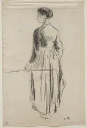 La Pastora, Eragny, 1886