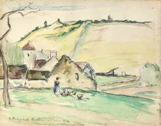 La granja en Chatillon-Sur-Seine, 1882